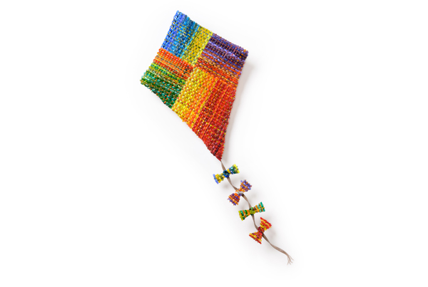 Rainbow Diamond Kite ·